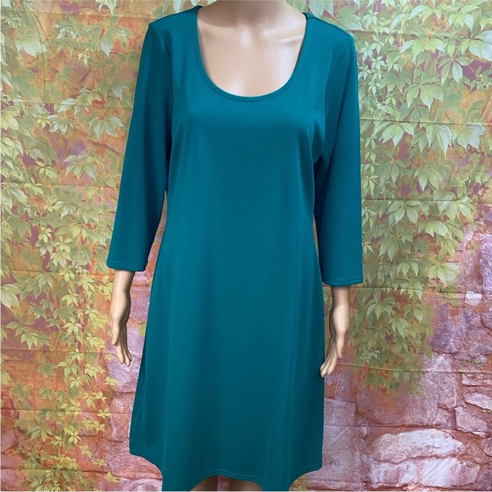 Liz Claiborne Scoop Neck Dress